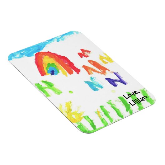 Kinderkunstmagneet Magneet (Rechterzijde)