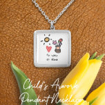 Kinderkunstwerk Tekening Keepsake Armband Zilver Vergulden Ketting<br><div class="desc">Ms Monogram's kinder kunstwerk charme ketting design kunt u uploaden van de tekening van uw kind op de charme voor een aandenken om een leven lang mee te gaan. Scan of neem een foto van het kunstwerk van je kinderen en upload het naar de charme - het is gemakkelijk! Ons...</div>