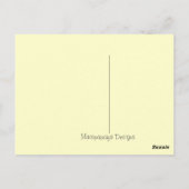 Kinderlampions Briefkaart (Achterkant)