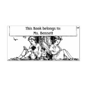 Kinderleesplaat Rubberstempel (Afrduk)