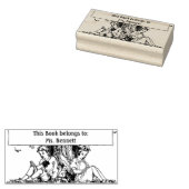 Kinderleesplaat Rubberstempel (Gestempeld)