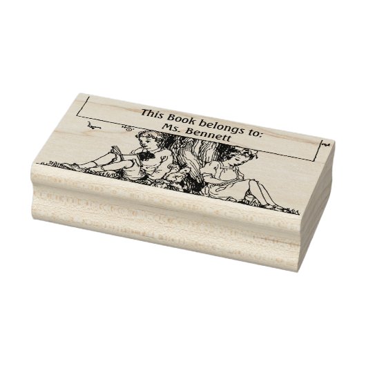 Kinderleesplaat Rubberstempel (Stempel)