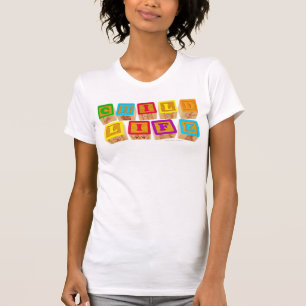 Kinderlevensduur "Blokken" kleding T-shirt