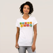 Kinderlevensduur "Blokken" kleding T-shirt (Voorkant volledig)