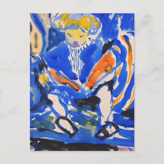 Kinderlezen | Henry Lyman Saen Briefkaart (Voorkant)