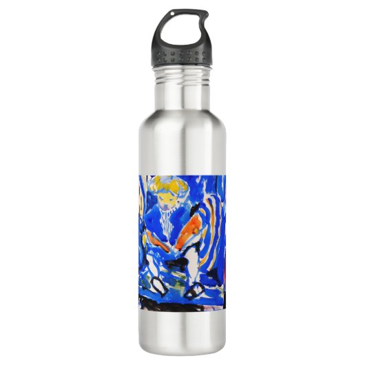 Kinderlezing door Henry Lyman Sayen Waterfles (Voorkant)