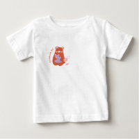 Kinderlijke Vreugde Knuffel Beer Baby T-Shirt