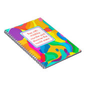 Kinderlijke Wonder & Bright Circus Kleuren Notitieboek (Rechterzijde)