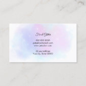 kinderlokkerij met trouwerij visitekaartje (Achterkant)