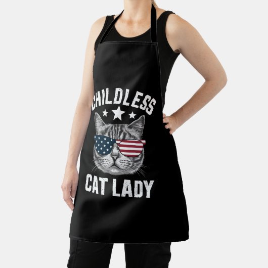 Kinderloos kat dame 2024 schort (Insitu)