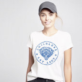 kinderloos kat dame moedig trots onafhankelijk t-shirt