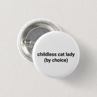 Kinderloos kat dame naar keuze grappig zwart wit