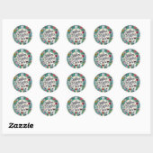 Kinderloze Cat Ladies Club Ronde Sticker (Vel)
