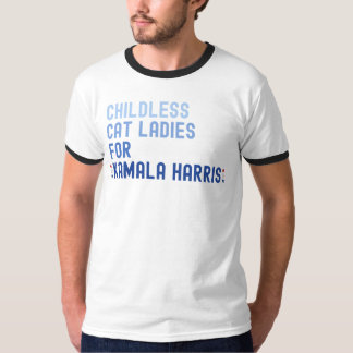 Kinderloze Cat Ladies voor Kamala Harris 2024 - Ka T-shirt