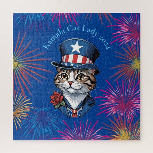 Kinderloze Cat Lady 2024 Thunder_Cove Legpuzzel (Verticaal)