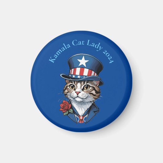 Kinderloze Cat Lady 2024 Thunder_Cove Magneet (Voorkant)