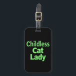 Kinderloze Cat Lady Funny Vote 2024 Bagagelabel<br><div class="desc">Kinderloze Cat Lady Funny Vote 2024</div>
