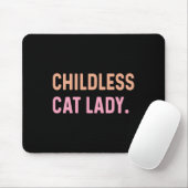 Kinderloze Cat Lady - Grappig Schattige Muismat (Met muis)