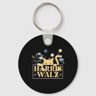 Kinderloze Cat Lady Harris Wheimer Waltz Floral Wo Sleutelhanger