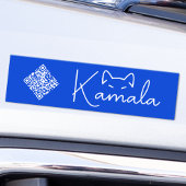 'Kinderloze Cat Lady' Kamala Harris aangepaste QR- Bumpersticker