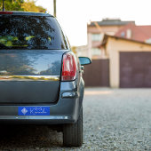 'Kinderloze Cat Lady' Kamala Harris aangepaste QR- Bumpersticker