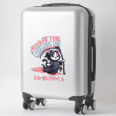 Kinderloze Cat Lady Kamala Harris Sticker (Koffer)