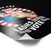 Kinderloze Cat Lady Stem Rosie de Rivete Foto Afdruk (Hoek)