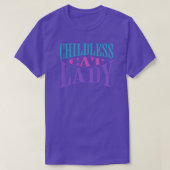 Kinderloze Cat Lady T-shirt (Design voorkant)