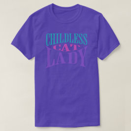Kinderloze Cat Lady T-shirt