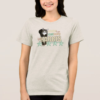 Kinderloze Cat Lady voor Harris t-shirt