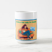 Kinderloze Cat Lady voor Harris / Walz Koffiemok (Center)