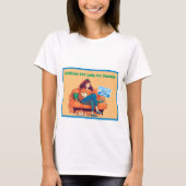 Kinderloze Cat Lady voor Harris / Walz T-shirt (Voorkant)