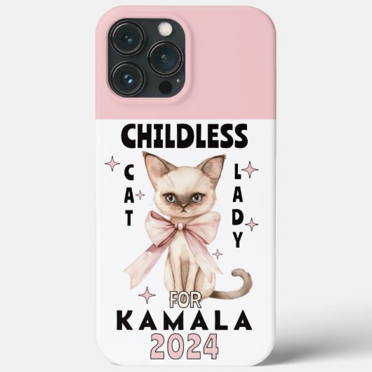 Kinderloze Cat Lady voor Kamala Case-Mate iPhone Case (Achterkant)