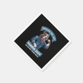 Kinderloze Dog Lady stemt Kamala-verkiezing 2024 Servet (Hoek)