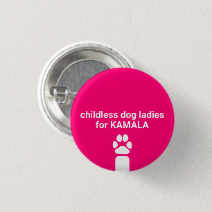Kinderloze hond dames voor Kamala fun hond poot ro Ronde Button 3,2 Cm