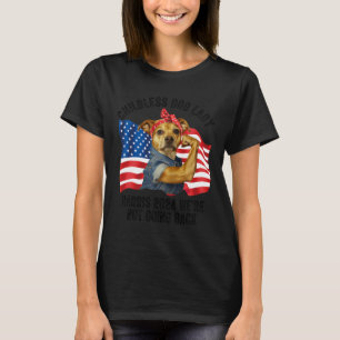 Kinderloze Hond Mam 2024 Kamala Harris Grappig Ste T-shirt