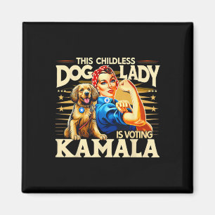 Kinderloze hondendame stemt op Kamala Magneet