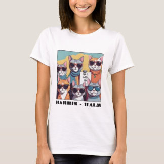 Kinderloze kat dame kinderloze kat dames voor Kama T-shirt