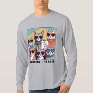 Kinderloze kat dame kinderloze kat dames voor Kama T-shirt