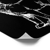 kinderloze kat dame poster (Hoek)