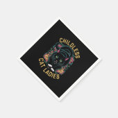 Kinderloze Kat Dames 2024 Feminist Servet (Hoek)