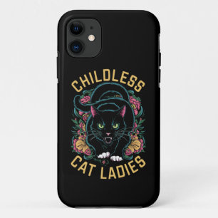 Kinderloze Kat Dames 2024 Feministisch Case-Mate iPhone Case
