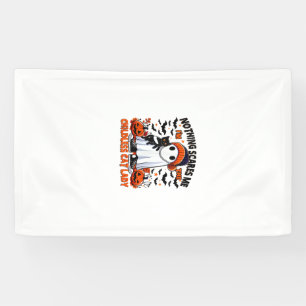 Kinderloze Kat Dames Halloween Griezelige Geest Ko Spandoek