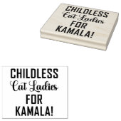 KINDERLOZE KAT DAMES... RUBBERSTEMPEL (Gestempeld)