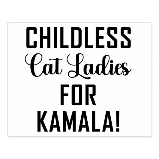 KINDERLOZE KAT DAMES... RUBBERSTEMPEL (Afrduk)