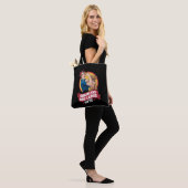 Kinderloze Kat Dames Stemmen Hond De Riveter Hond Tote Bag (Op model)