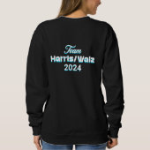 Kinderloze kat dames stemmen ook! Harris Walz 2024 Trui (Achterkant)
