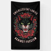 Kinderloze Kat Dames Tegen Fascisme