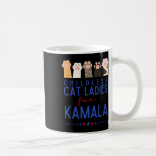 Kinderloze Kat Dames Voor Kamala Koffiemok
