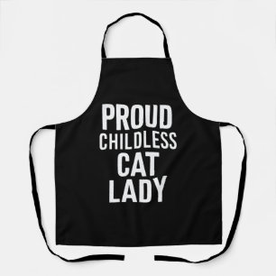 Kinderloze Kat Dames voor Kat Moeder Vrouwen Kat D Schort